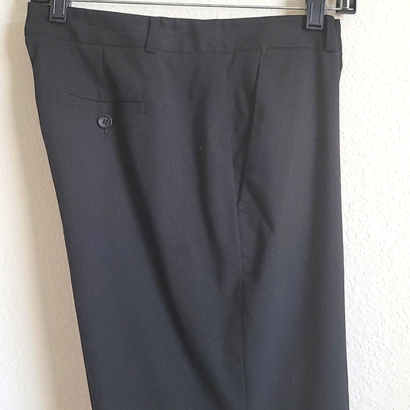 Banana Republic Martin Fit black Slacks Pants Size 10 - Picture 2 of 5